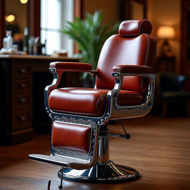 Classic barbershop Dublin modern styling chair