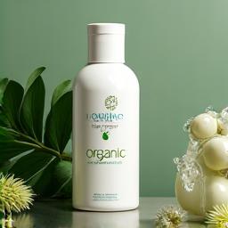 Organic shampoo refillable eco packaging